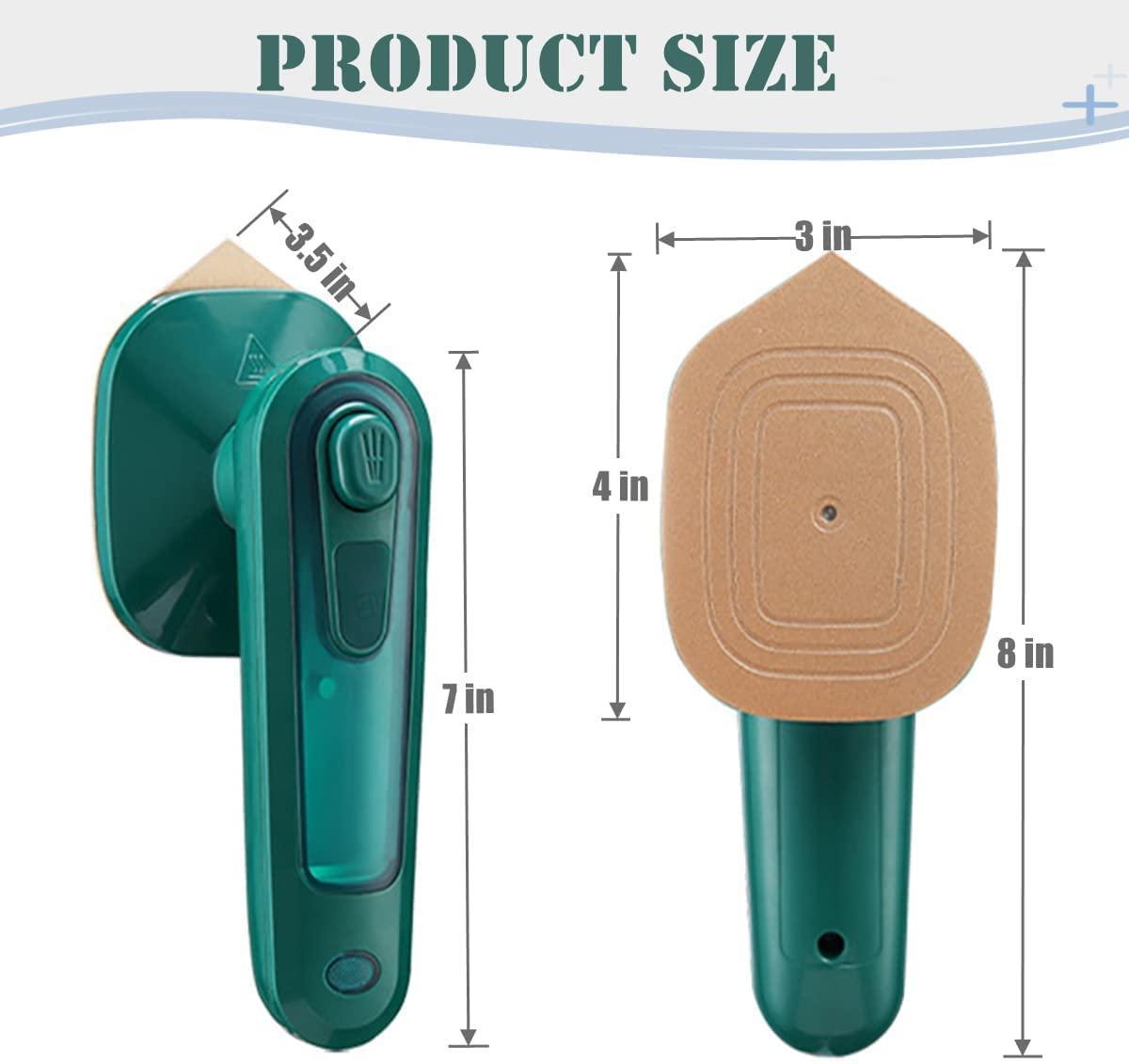 Mini Portable Iron Travel Steamer – 2-in-1 Dry & Wet Garment Press