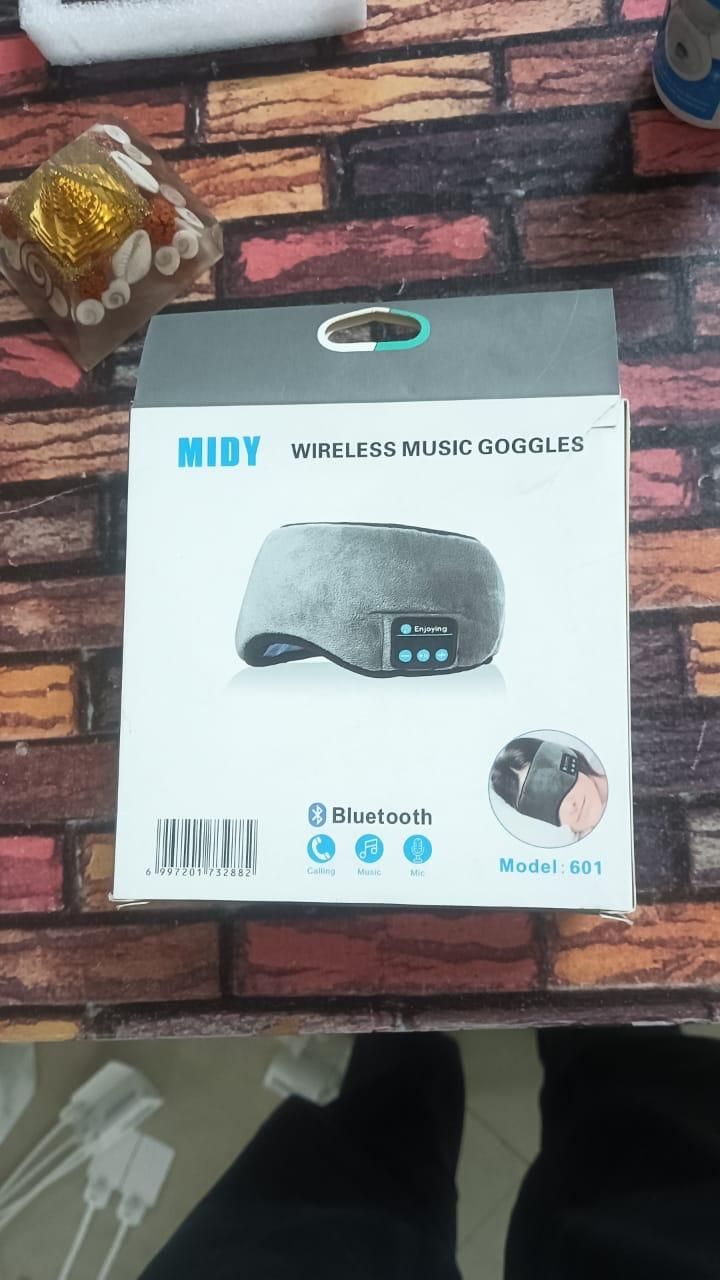 Wireless Music Eye Mask – Sleep Headphones for Deep Relaxation