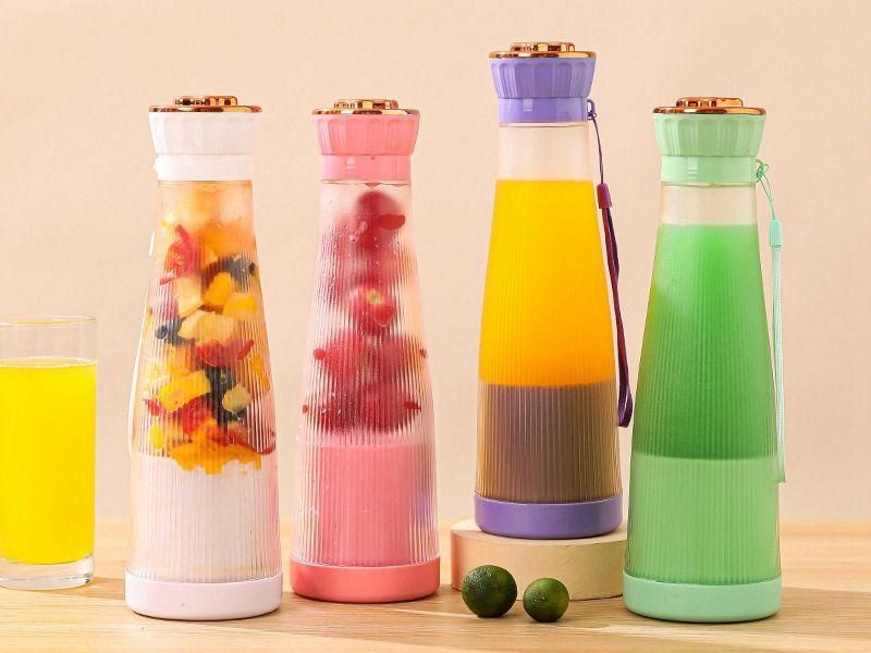 Portable 6-Blade Electric Juicer
