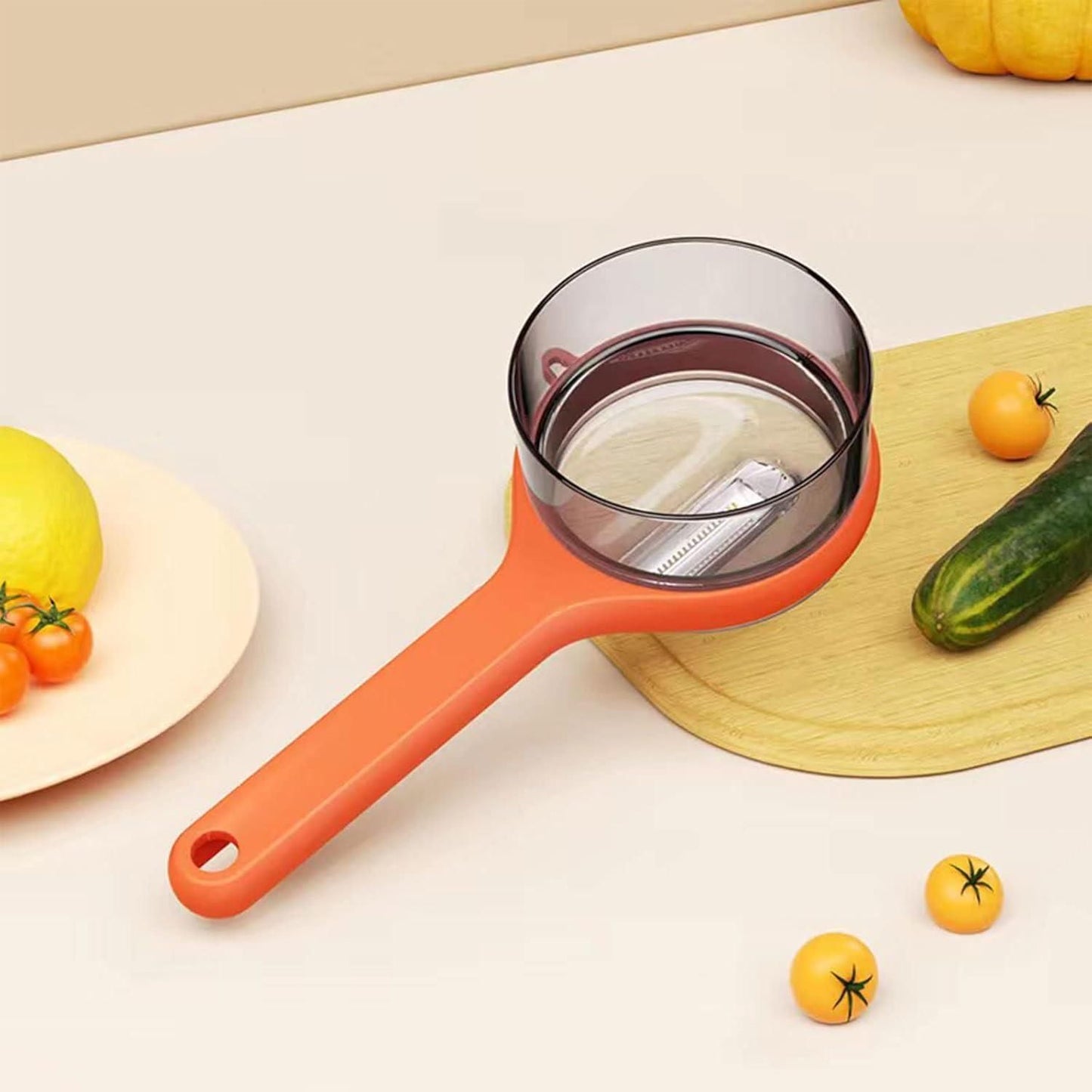 Peeler with Built-in Storage Box