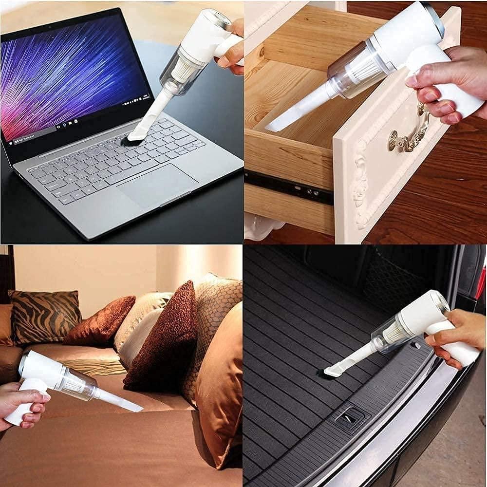 Portable Air Duster & Wireless Vacuum Cleaner