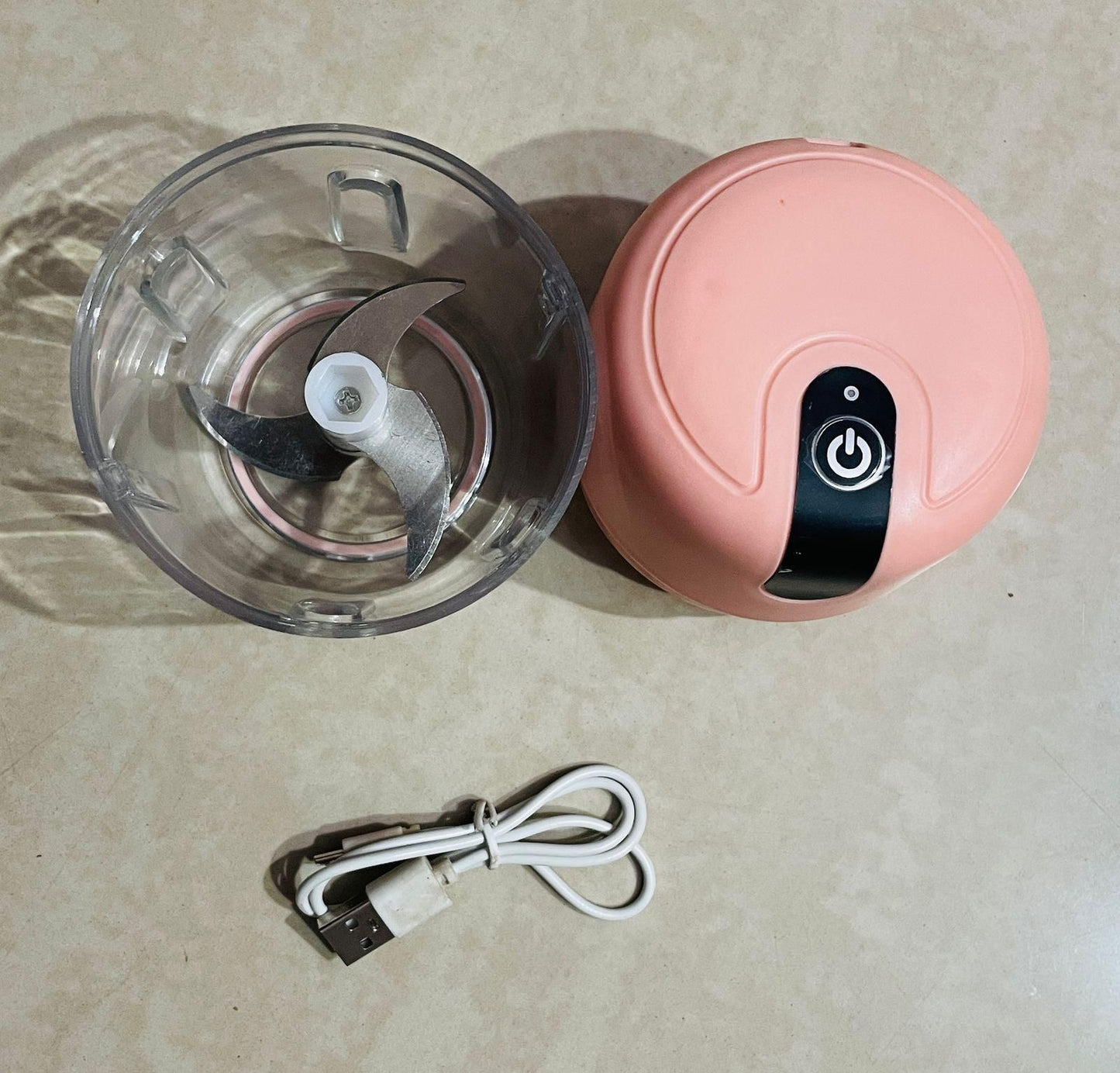 Portable Electric Food Chopper – Meat, Garlic & Vegetable Cutter