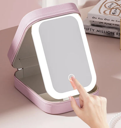 Gift her with our LED Jewellery Organizer Box with Mirror