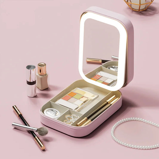 Gift her with our LED Jewellery Organizer Box with Mirror