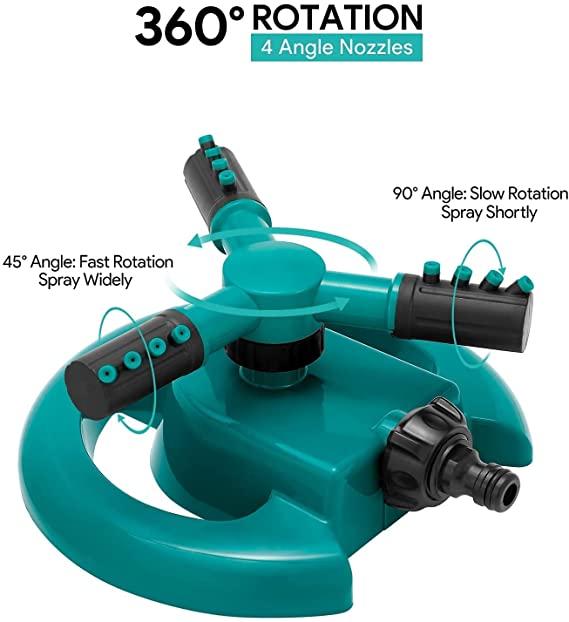 Garden Water Sprinkler – 360° Automatic Lawn Irrigation System