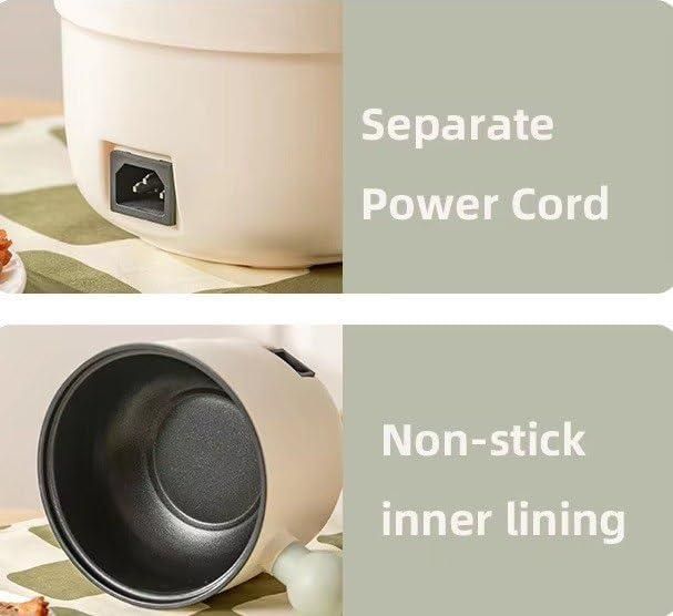 Electric Mini Cooker – Compact Portable Pot for Kitchen & Dorm Use