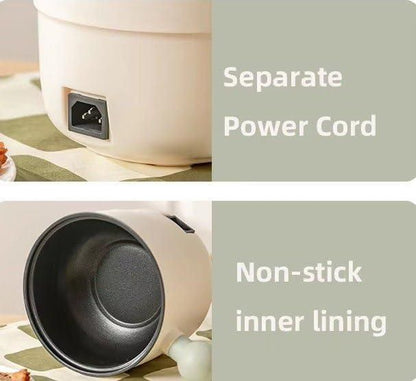 Electric Mini Cooker – Compact Portable Pot for Kitchen & Dorm Use