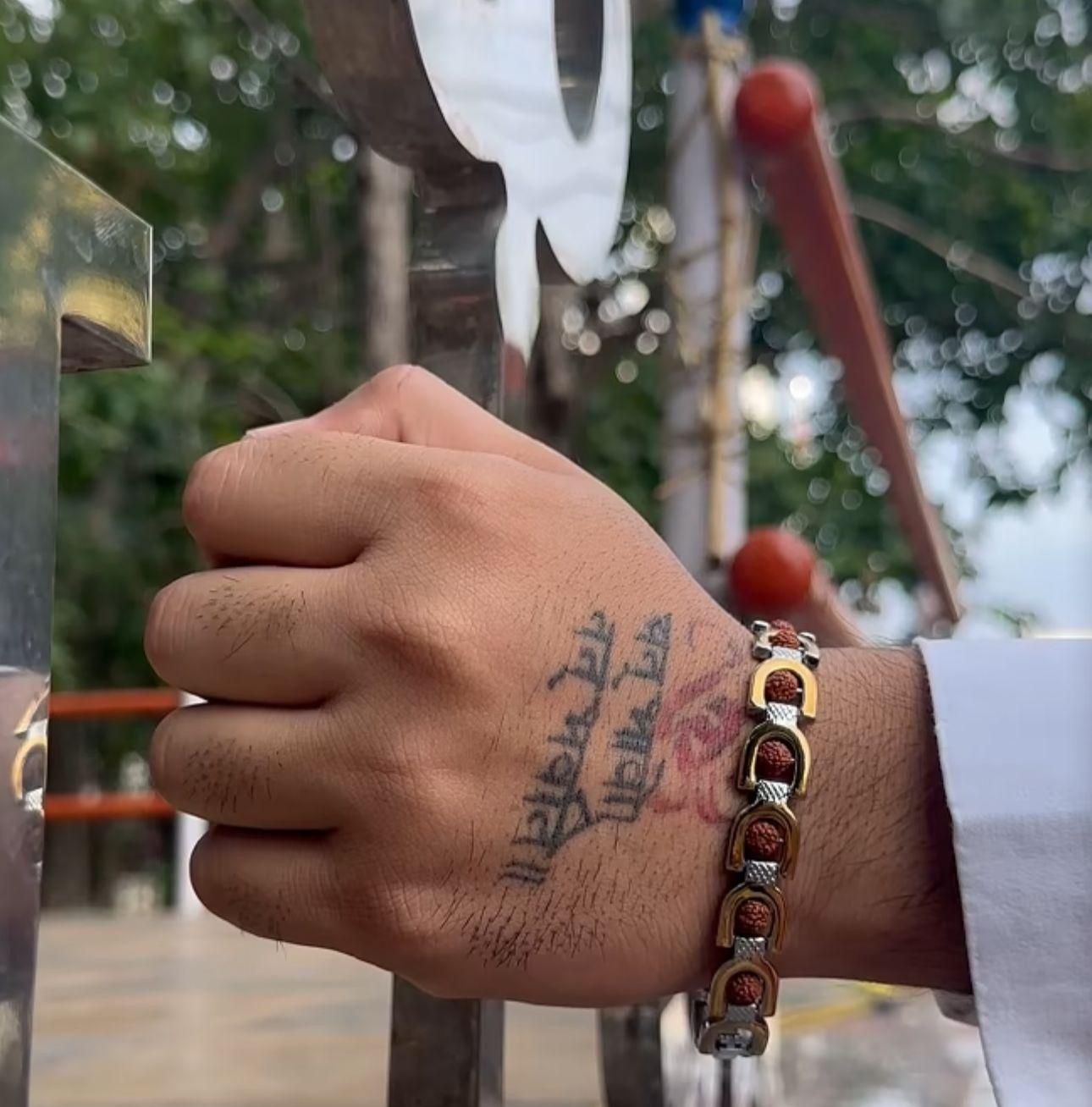 Rudraksha Mala Bracelet – Spiritual Protection & Inner Peace Beads