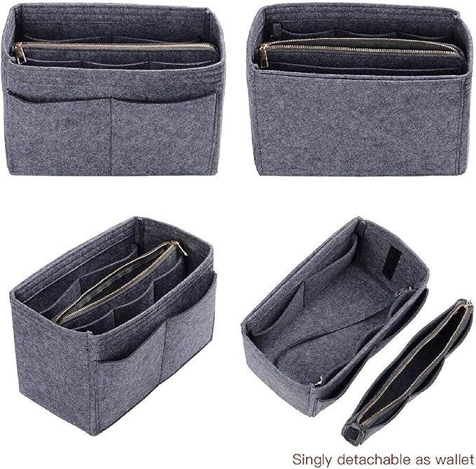 Felt Bag Organizer – Multi-Pocket Insert for Handbags & Travel Bags