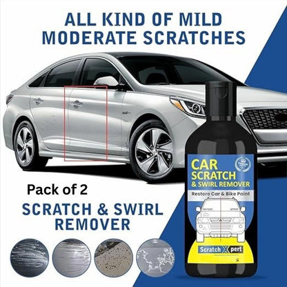 Car Scratch & Swirl Remover – Restore Shine Instantly (Pack of 2)