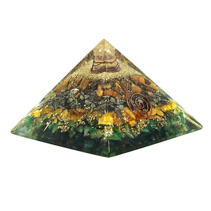 Real Crystal Money Magnet Pyramid | Vastu Wealth Pyramid