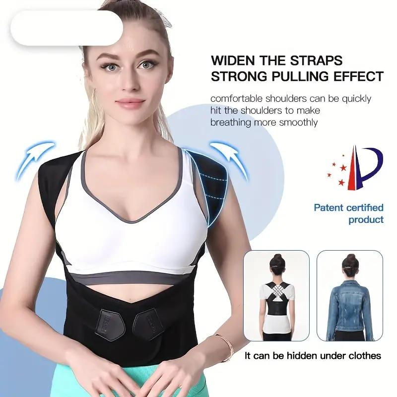 Posture Correction Belt – Adjustable Back Brace for Pain Relief