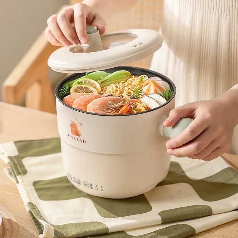 Electric Mini Cooker – Compact Portable Pot for Kitchen & Dorm Use