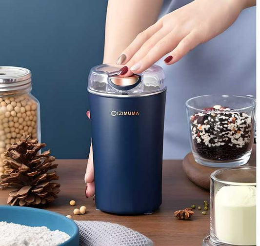 Electric Coffee Grinder – Stainless Steel Blades for Beans, Spices & Nuts