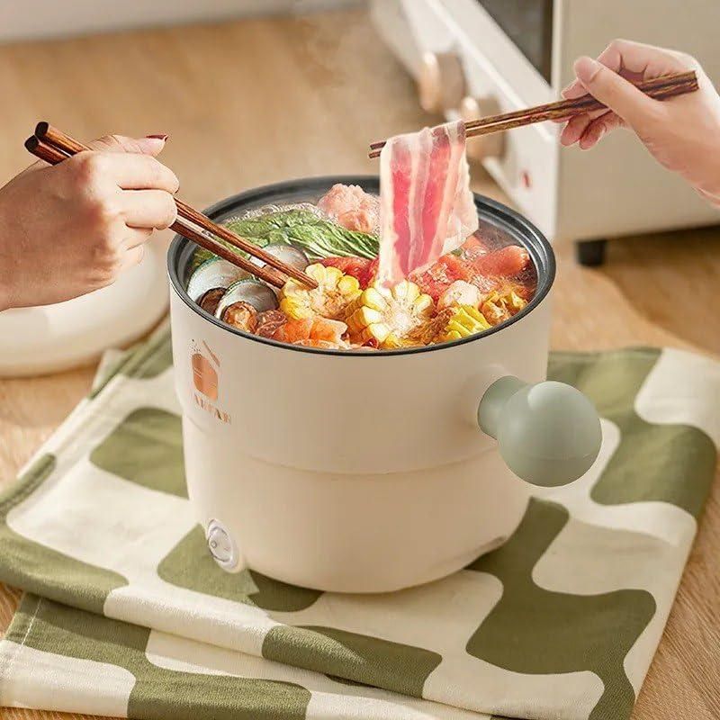 Electric Mini Cooker – Compact Portable Pot for Kitchen & Dorm Use