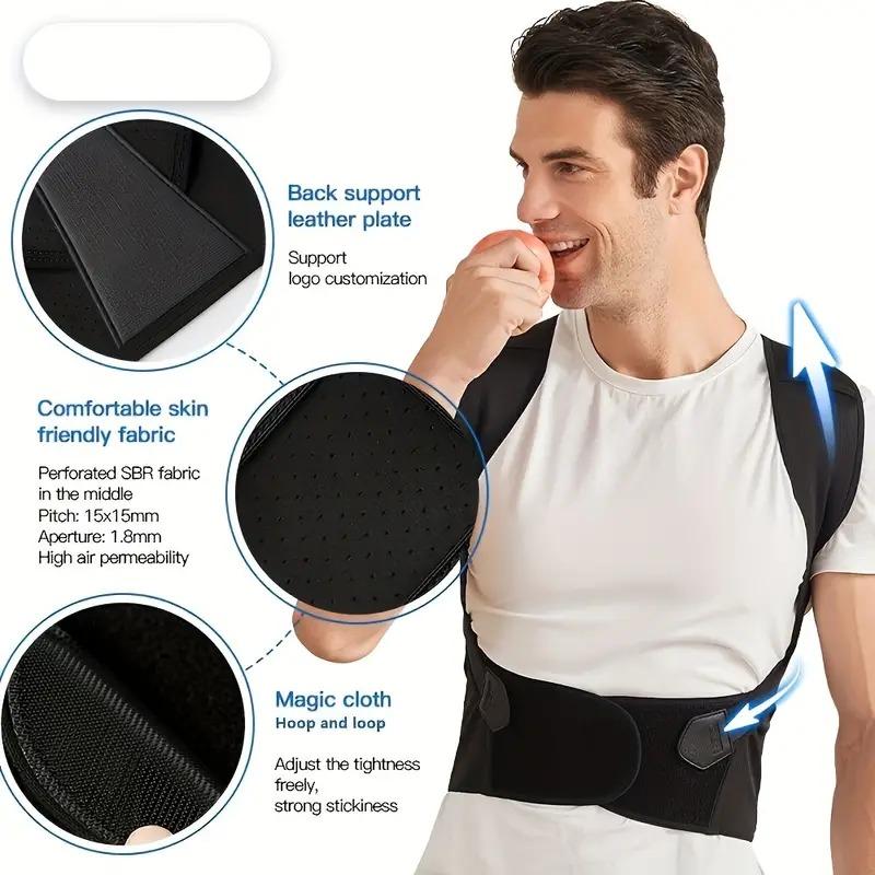 Posture Correction Belt – Adjustable Back Brace for Pain Relief