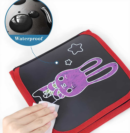 Kids’ Erasable Doodle Book – Reusable Drawing & Painting Set
