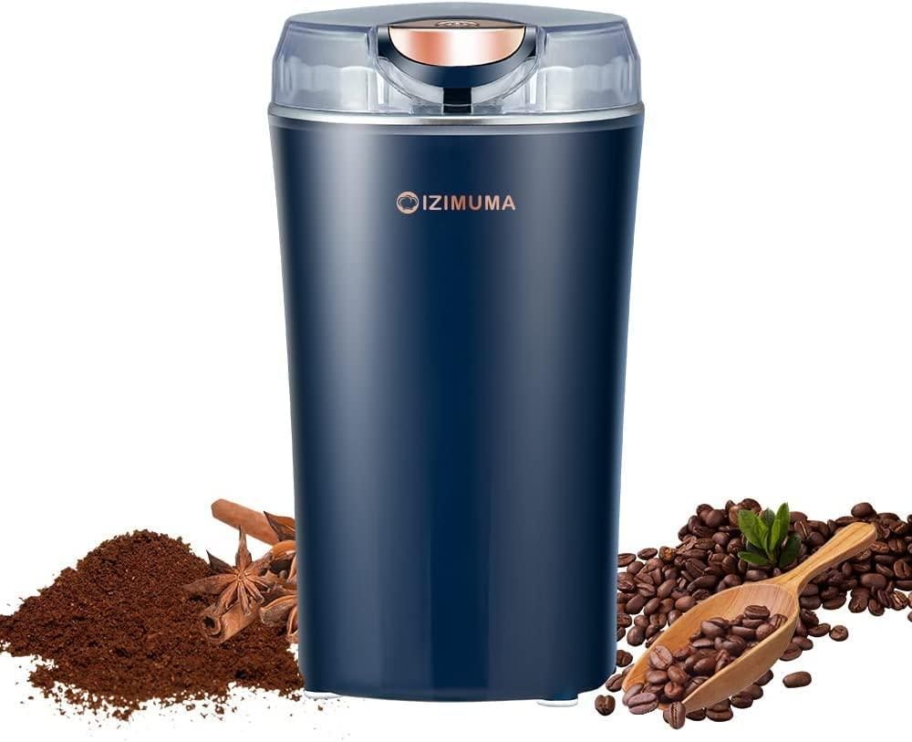 Electric Coffee Grinder – Stainless Steel Blades for Beans, Spices & Nuts