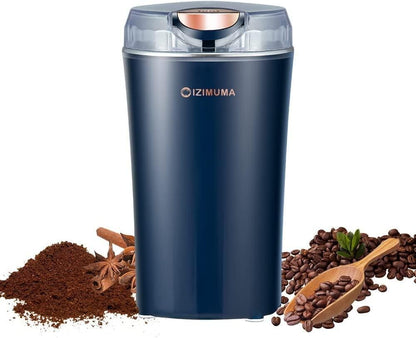 Electric Coffee Grinder – Stainless Steel Blades for Beans, Spices & Nuts