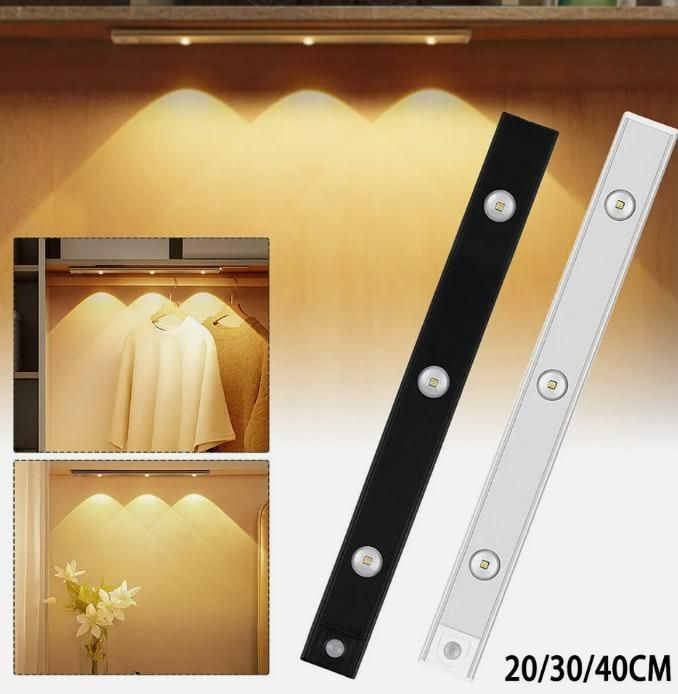 LED Motion Sensor Cabinet Light – USB Rechargeable with 3 Modes