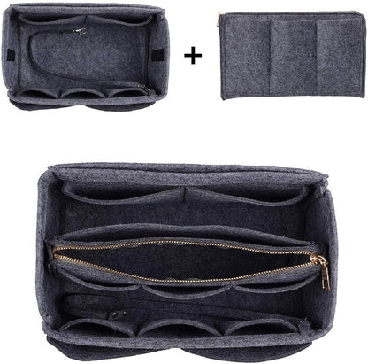 Felt Bag Organizer – Multi-Pocket Insert for Handbags & Travel Bags
