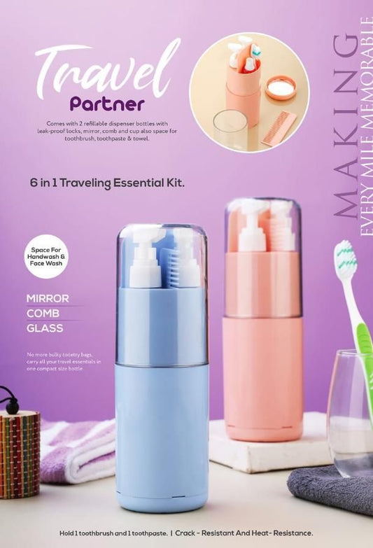 Travel Essentials kit 6 in 1