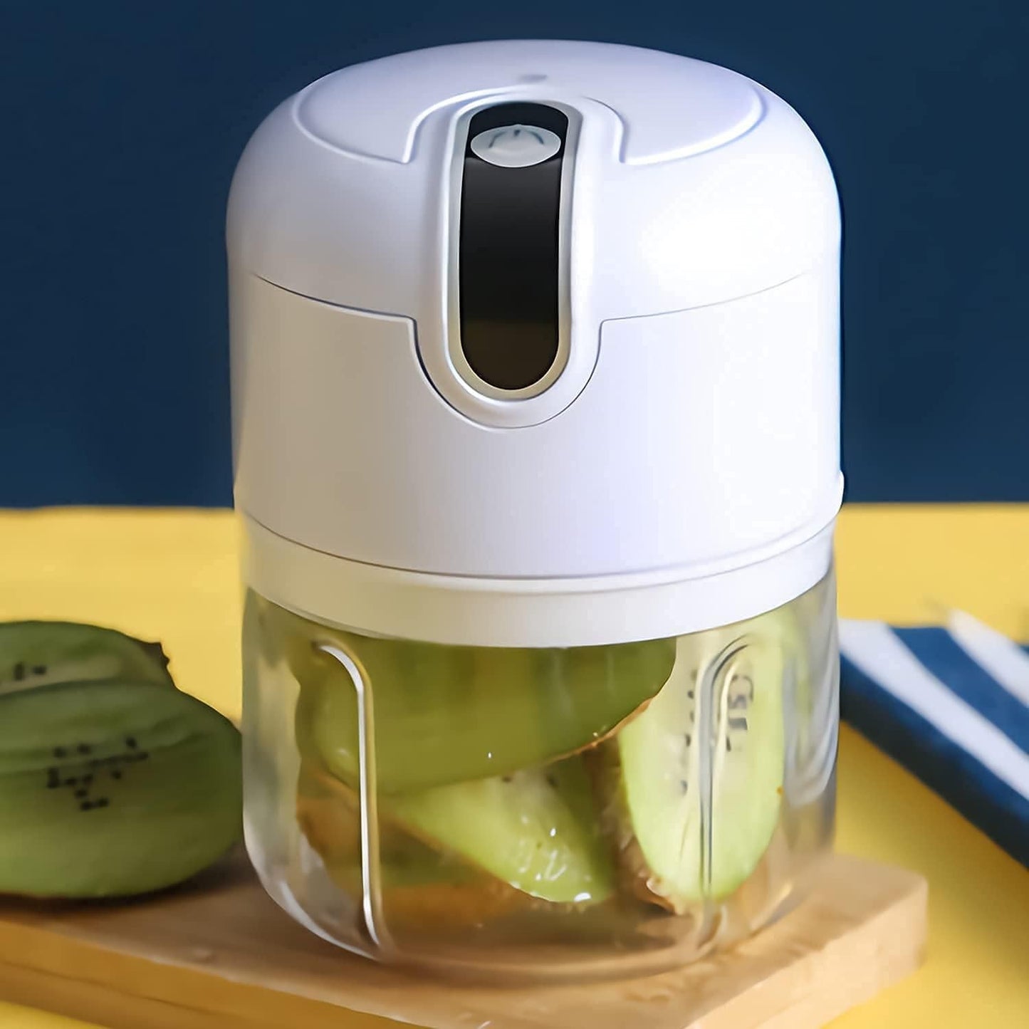 Portable Electric Food Chopper – Meat, Garlic & Vegetable Cutter