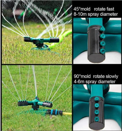 Garden Water Sprinkler – 360° Automatic Lawn Irrigation System