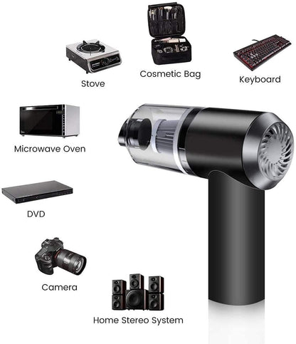 Portable Air Duster & Wireless Vacuum Cleaner