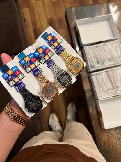 Casio A168WG-9 Gold Digital Watch