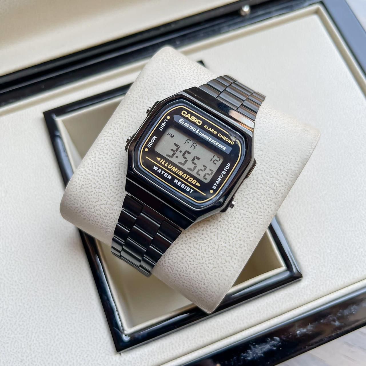 Casio A168WG-9 Gold Digital Watch