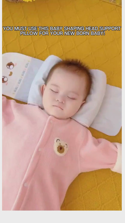 Soft Baby Pillow – Breathable Head Shaping Cushion for Infants